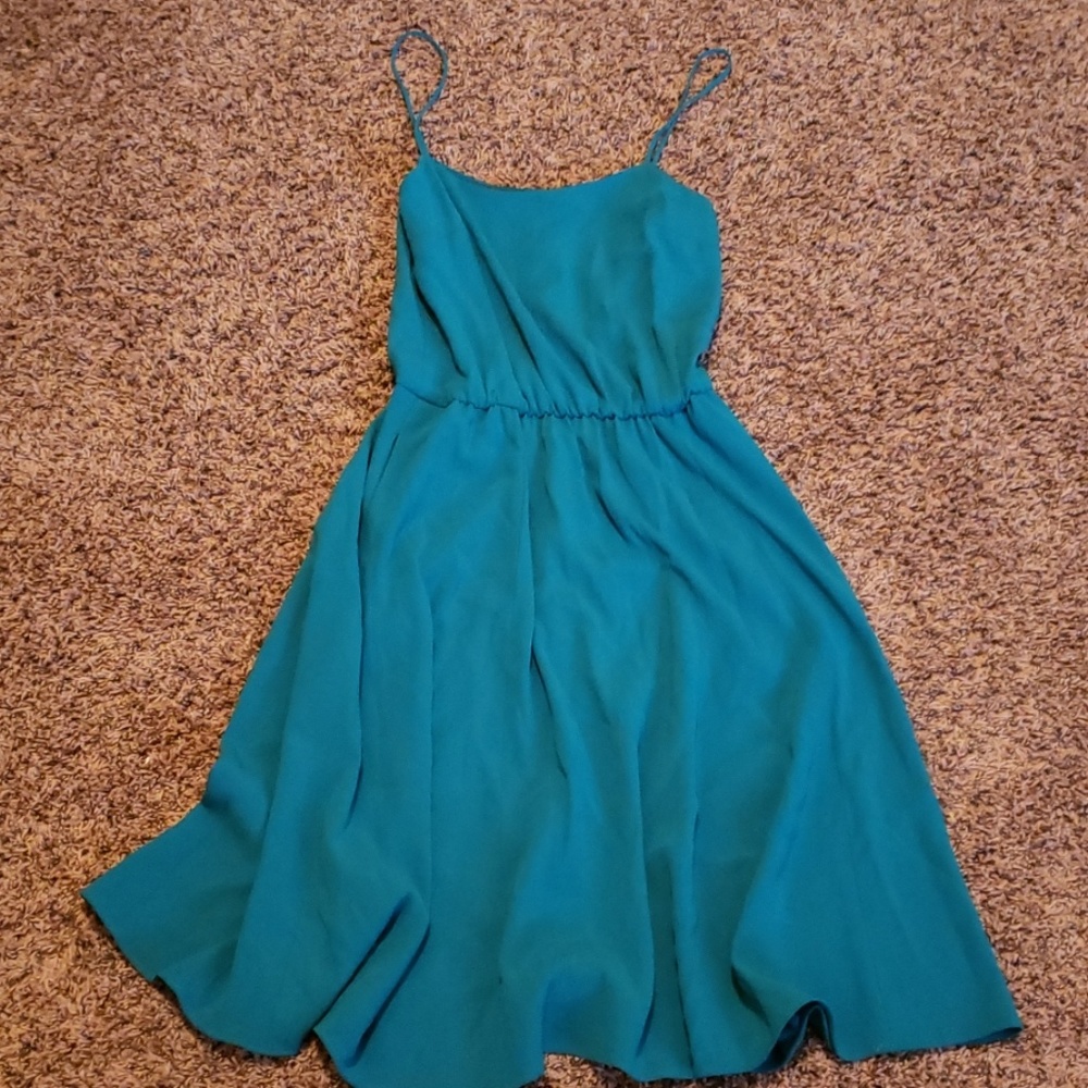 Green JCrew Dress